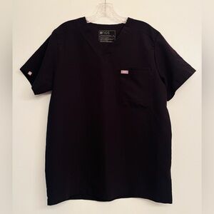 New  Figs Technial Collection Leon Three-Pocket Scrub Top size M